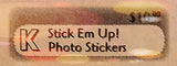 ADD-ON "Item K",  Photo Stickers