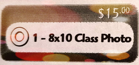 8x10 CLASS Photo, "Item O"