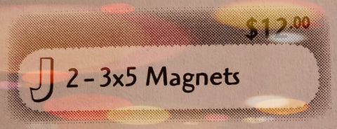 ADD-ON "Item J": 2-3x5 Magnets